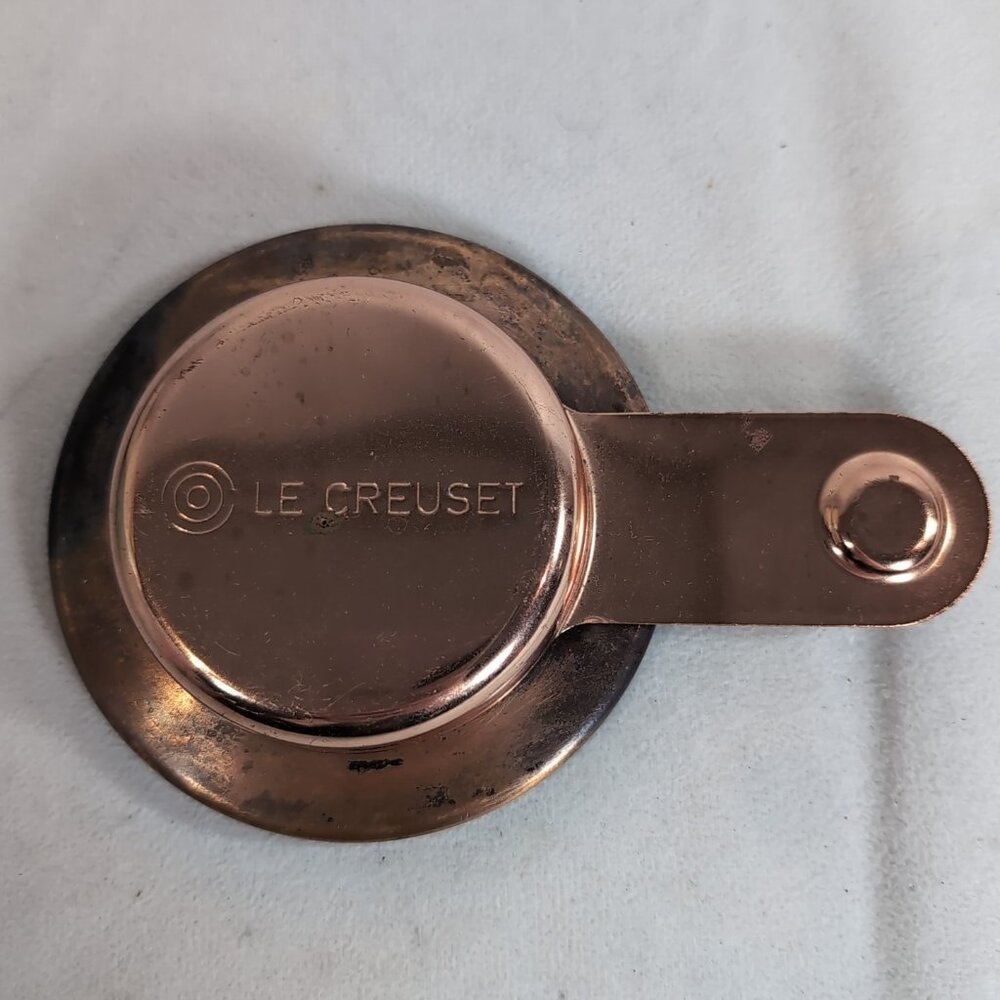 Le Creuset Fondue Flame Snuffer Copper Vintage Metal Replacement Part